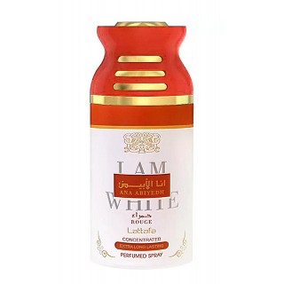 Unisex imported Body Spray- Ana Abiyedh Red- (250 ml)